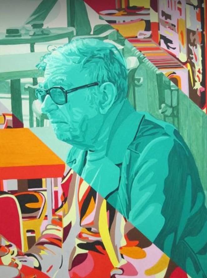 Contemplation in Color, Gérard Fromanger’s Portrait of Jean Paul Sartre